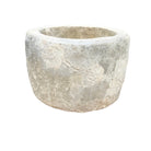 Antique Indonesian Round Limestone Trough - Berbere Imports