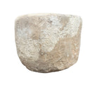 Antique Indonesian Round Limestone Trough - Berbere Imports