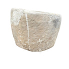 Antique Indonesian Round Limestone Trough - Berbere Imports