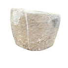 Antique Indonesian Round Limestone Trough - Berbere Imports