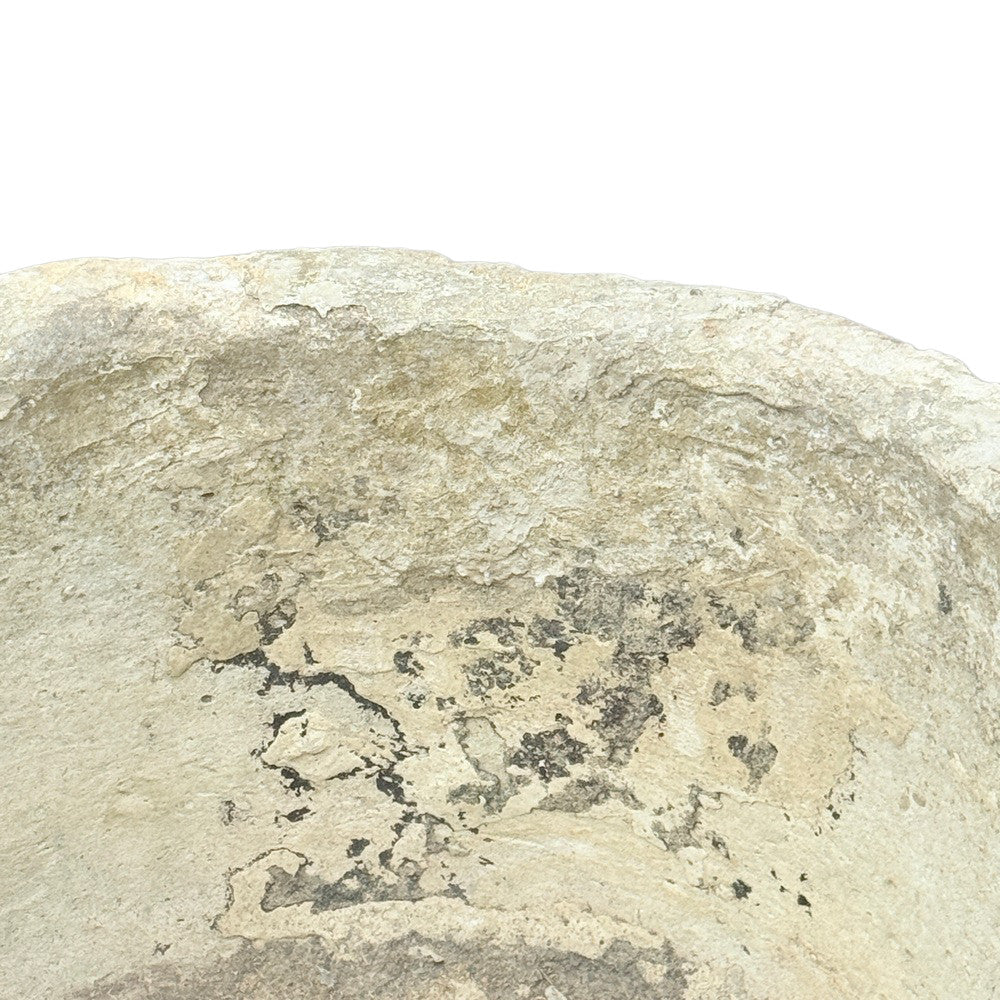 Antique Indonesian Round Limestone Trough - Berbere Imports