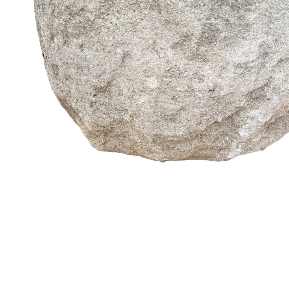 Antique Indonesian Round Limestone Trough - Berbere Imports