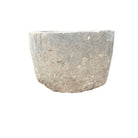 Antique Indonesian Round Limestone Trough - Berbere Imports