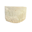 Antique Indonesian Round Limestone Trough - Berbere Imports