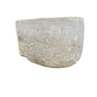 Antique Indonesian Round Limestone Trough - Berbere Imports