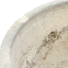 Antique Indonesian Round Limestone Trough - Berbere Imports