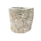 Antique Indonesian Round Limestone Trough - Berbere Imports