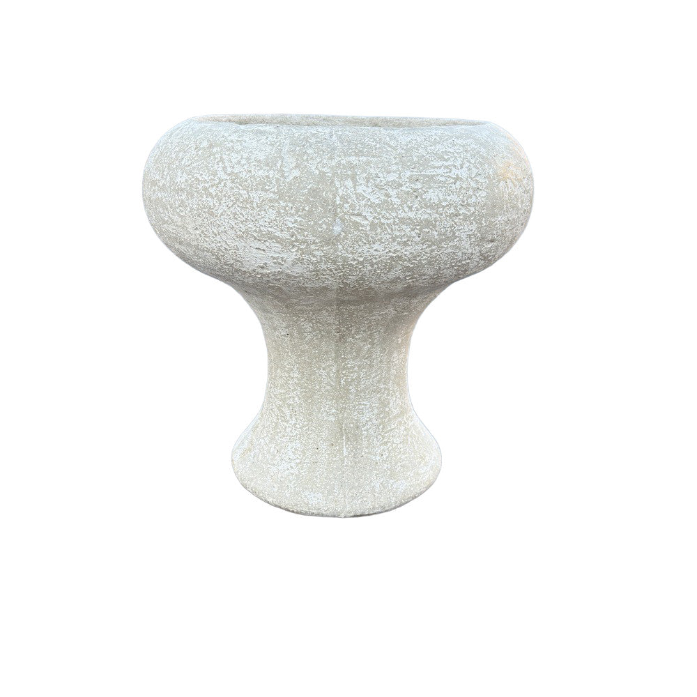 Concrete Pedestal Planter - Berbere Imports