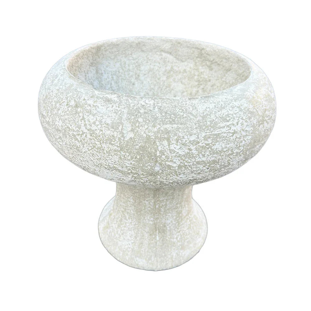 large pedestal plant pot Concrete Pedestal Planter – Berbere Imports