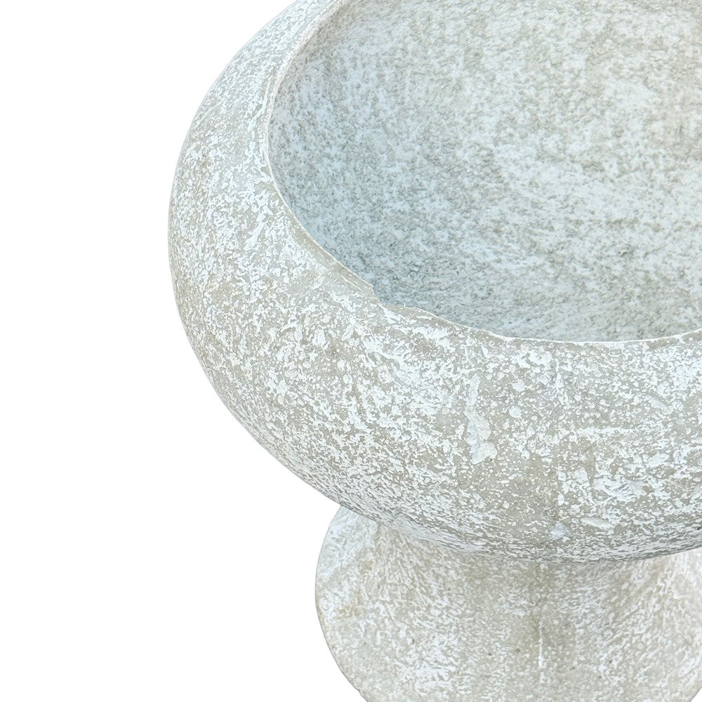 Concrete Pedestal Planter - Berbere Imports