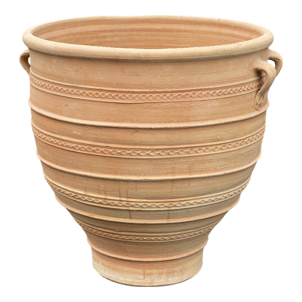 Greek Sifnos 4-Handle Planter - Berbere Imports