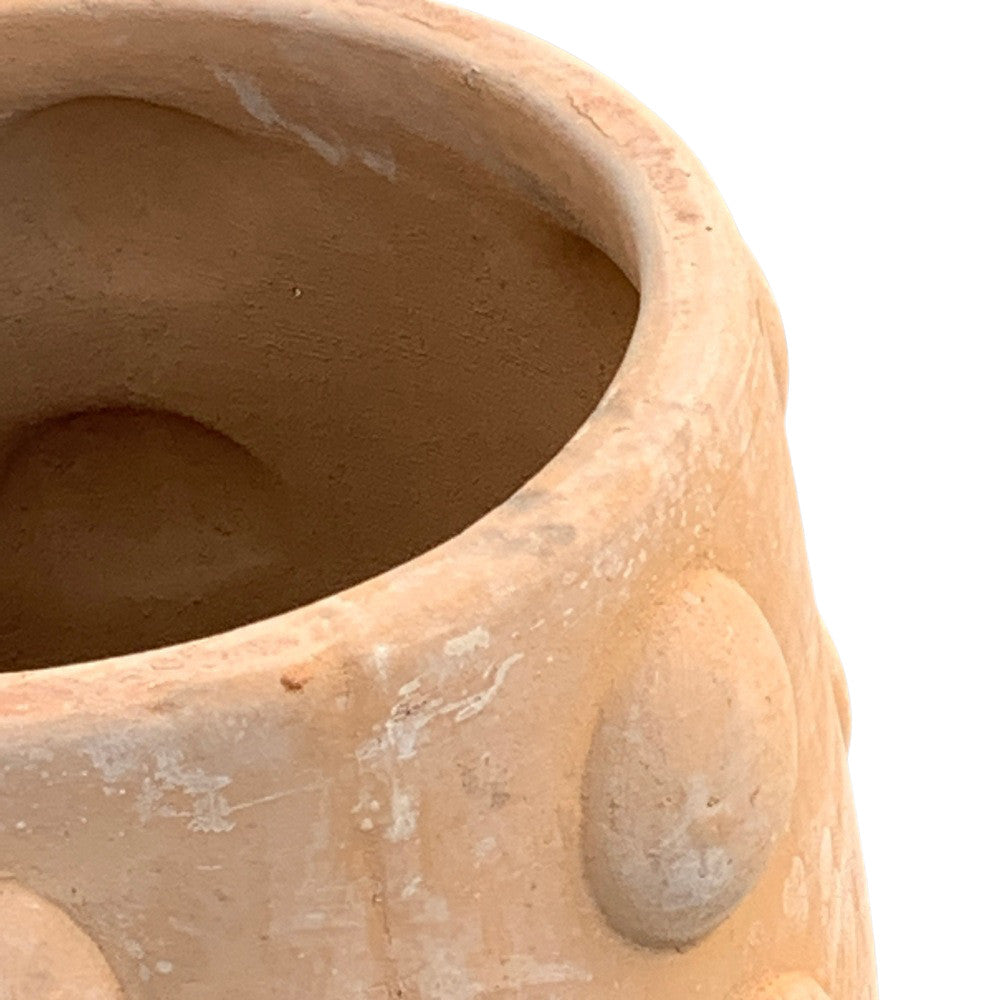 Bumpy Terracotta Planter - Medium - Berbere Imports