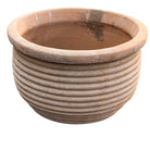 Ribbed Terracotta Planter - Berbere Imports