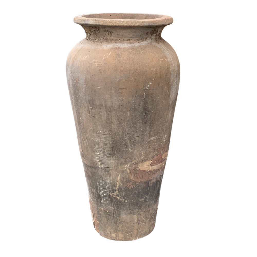 Tall Slender Terracotta Planter - Berbere Imports