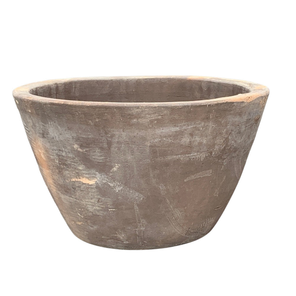 Primitive Short Terracotta Planter - Berbere Imports