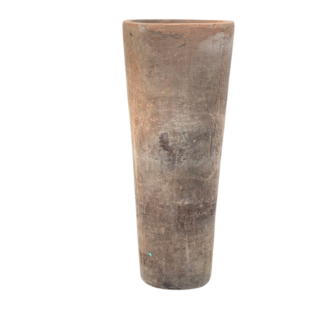 Tall Skinny Terracotta Planter - Berbere Imports