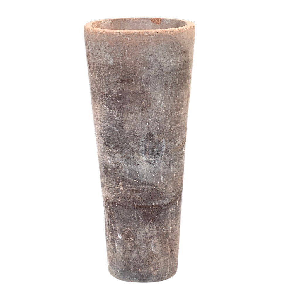 Tall Skinny Terracotta Planter - Berbere Imports