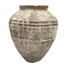 Vintage Terracotta Planter With Limestone Finish - Berbere Imports