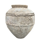 Vintage Terracotta Planter With Limestone Finish - Berbere Imports