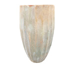 Skinny Ribbed Terracotta Planter - Berbere Imports