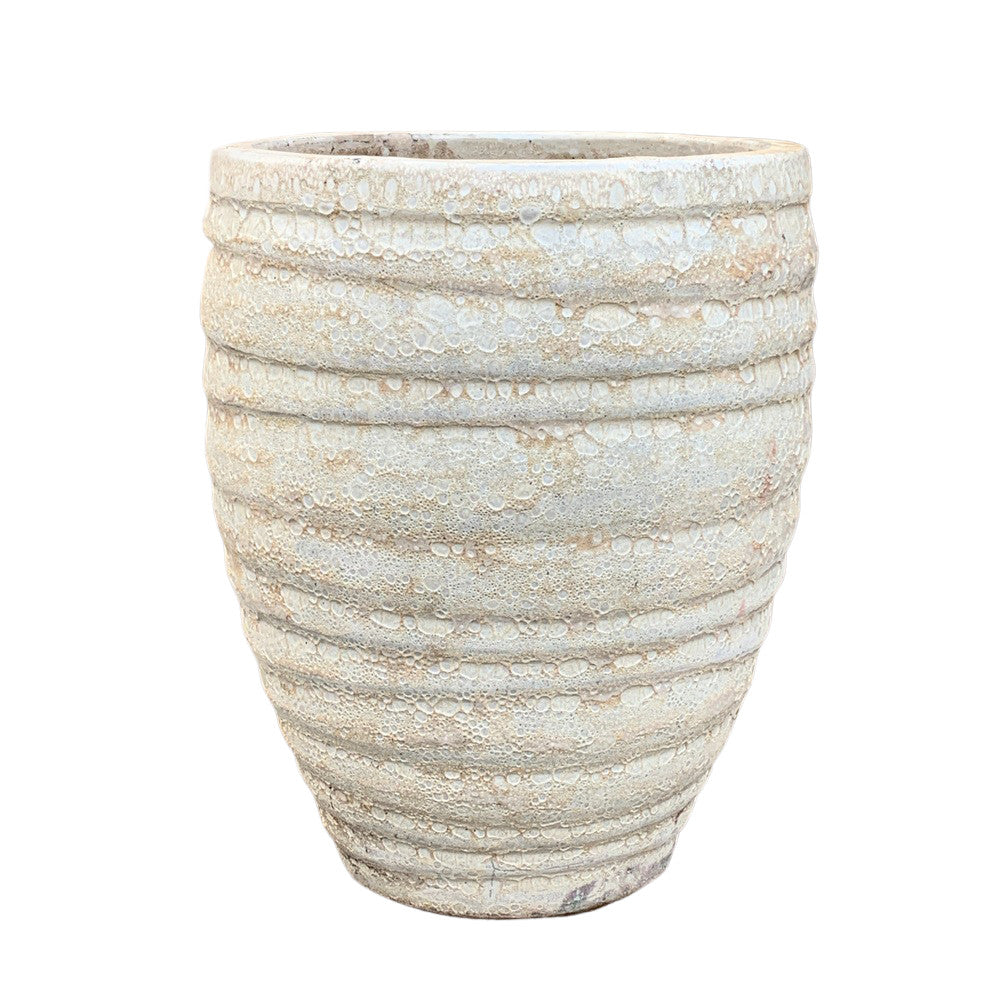 Textured Ribbed Planter - Berbere Imports