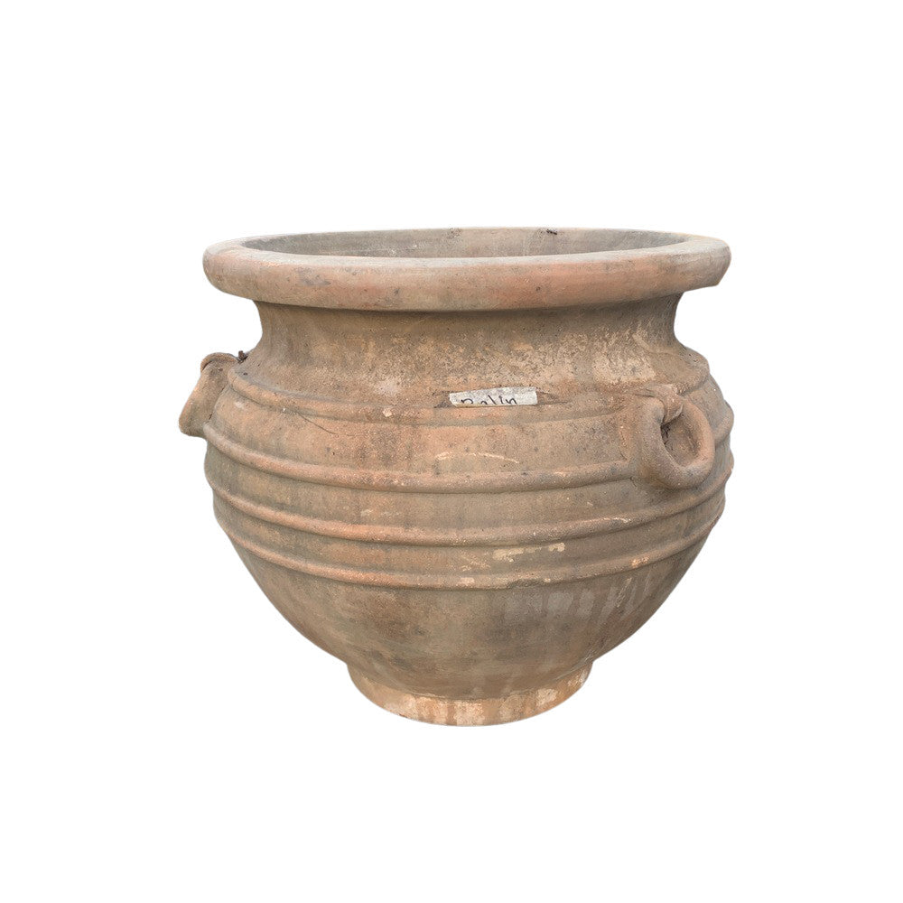 Medium Planter With Decorative Handles - Berbere Imports