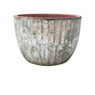 Vietnamese Low Ribbed Planter - Medium - Berbere Imports