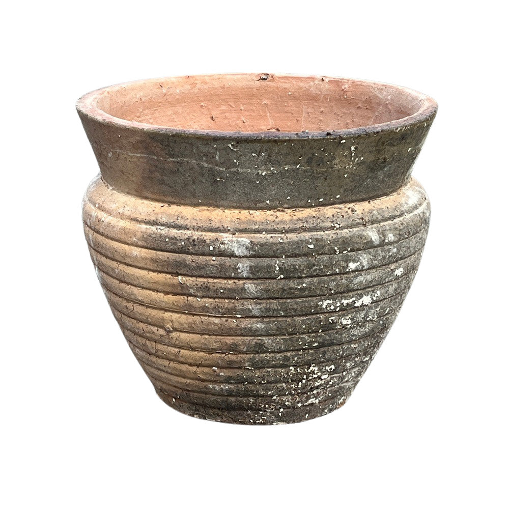 Vietnamese Ribbed Planter - Small - Berbere Imports