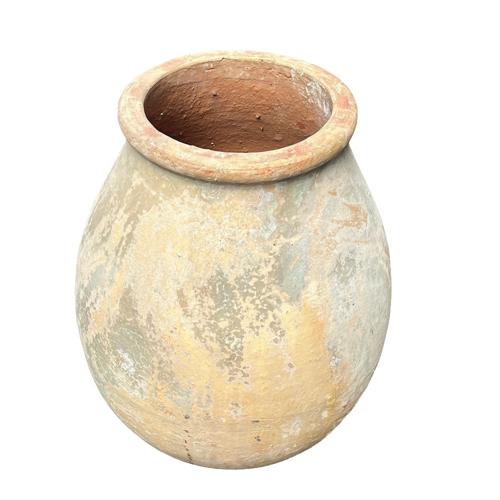 Vietnamese Bulbous Terra Cotta Planter - Berbere Imports