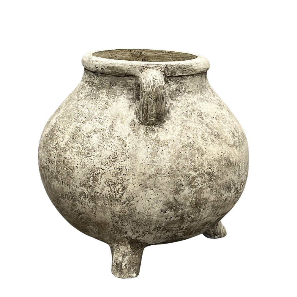 Stone Planter With Legs - Berbere Imports