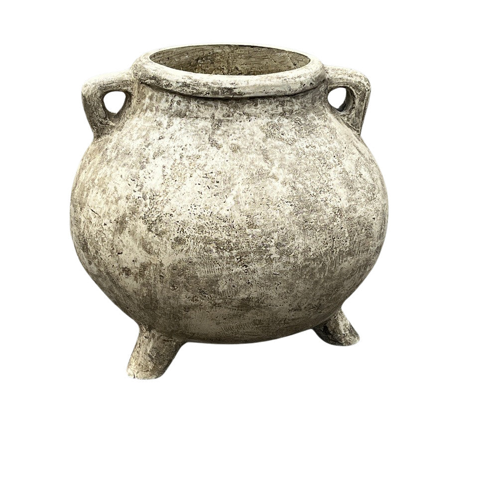 Stone Planter With Legs - Berbere Imports