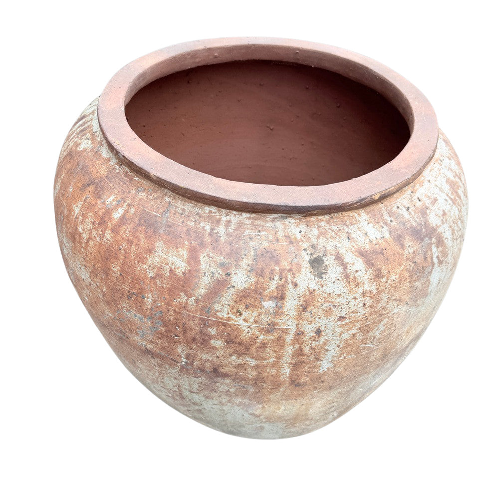 Large Round Vietnamese Planter - Berbere Imports