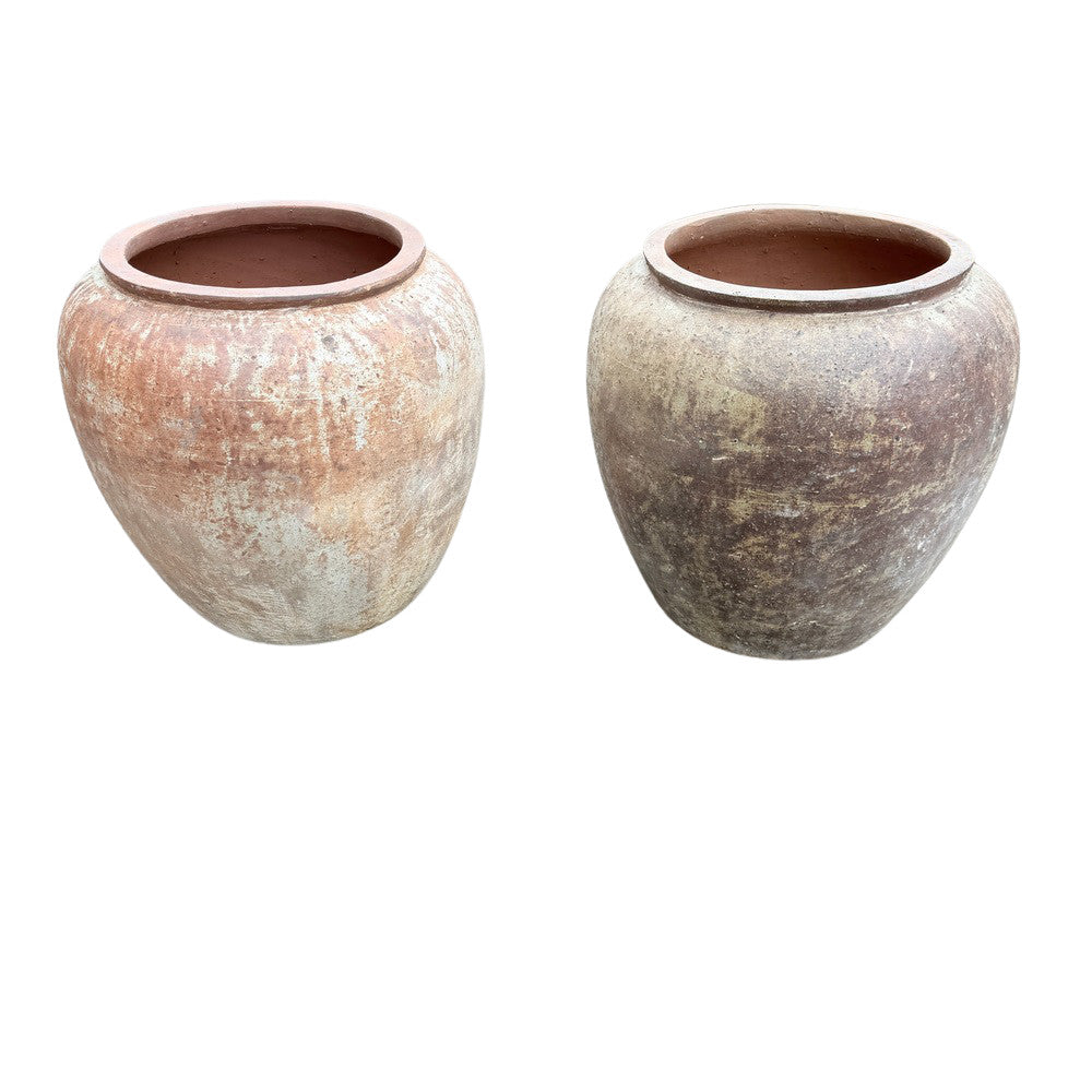 Large Round Vietnamese Planter - Berbere Imports