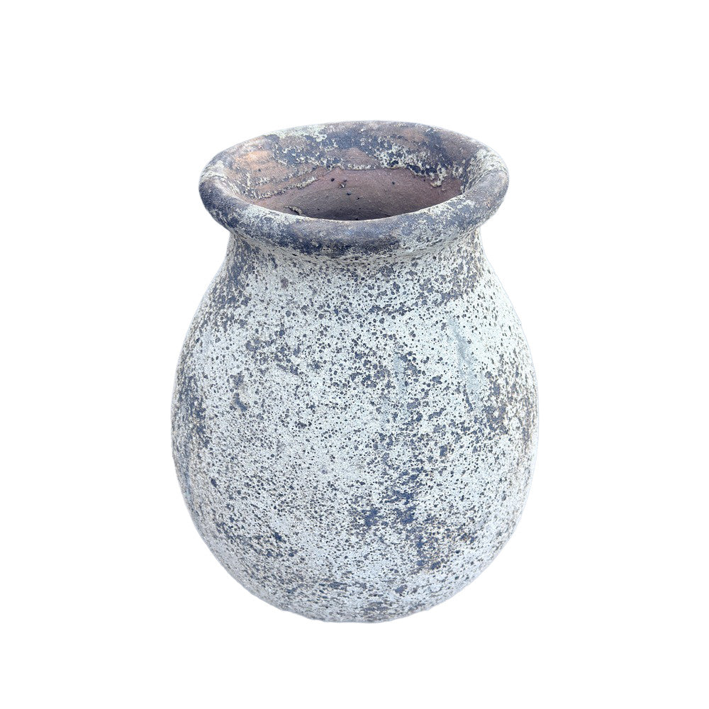 Vietnamese Textured Bulbous Planter - Berbere Imports