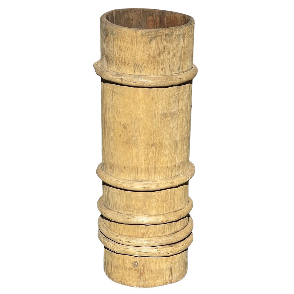Vintage Wooden Planter - Berbere Imports