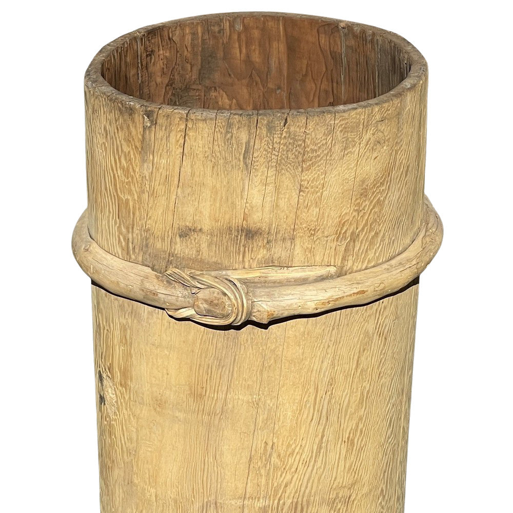 Vintage Wooden Planter - Berbere Imports