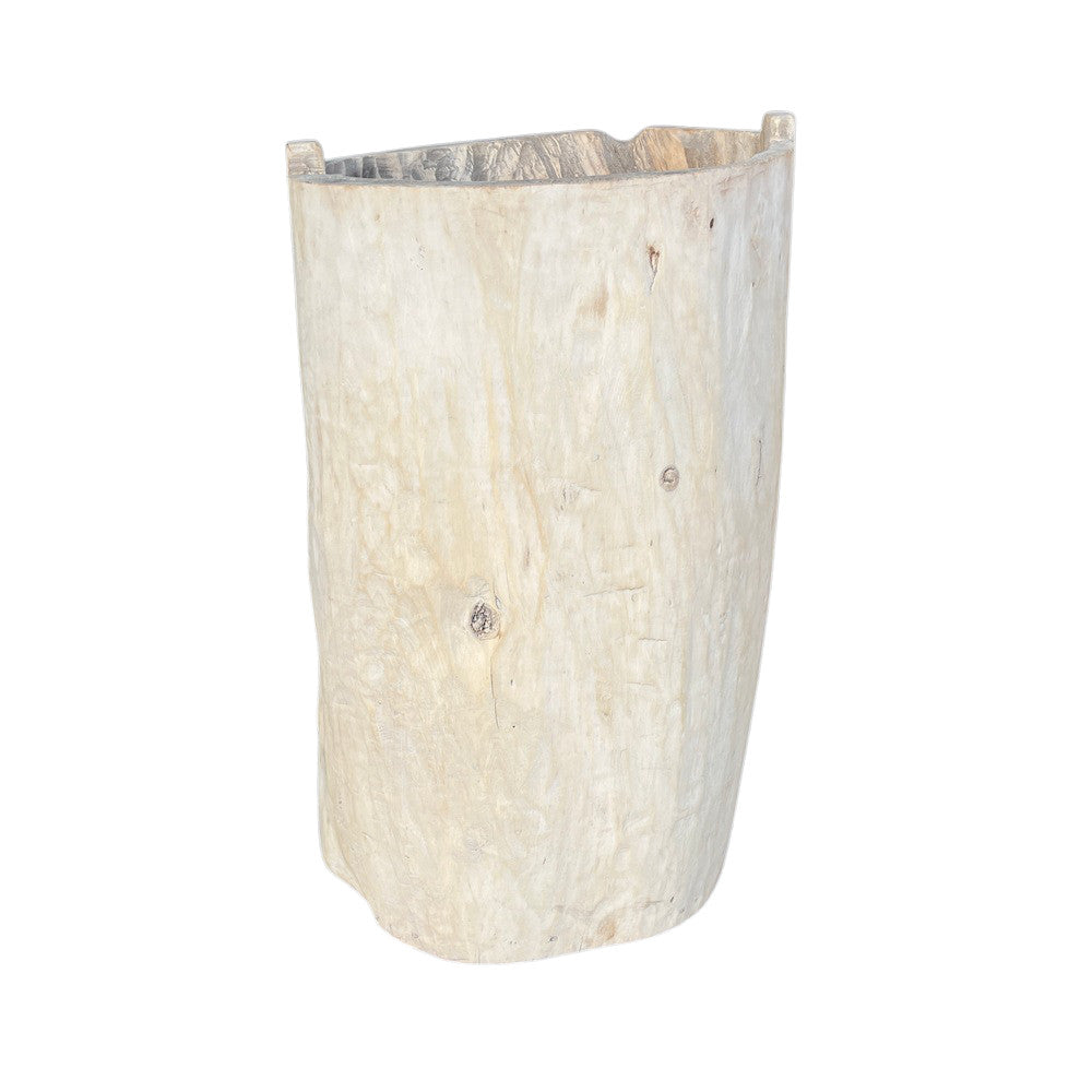 Vintage Wooden Bucket - Berbere Imports