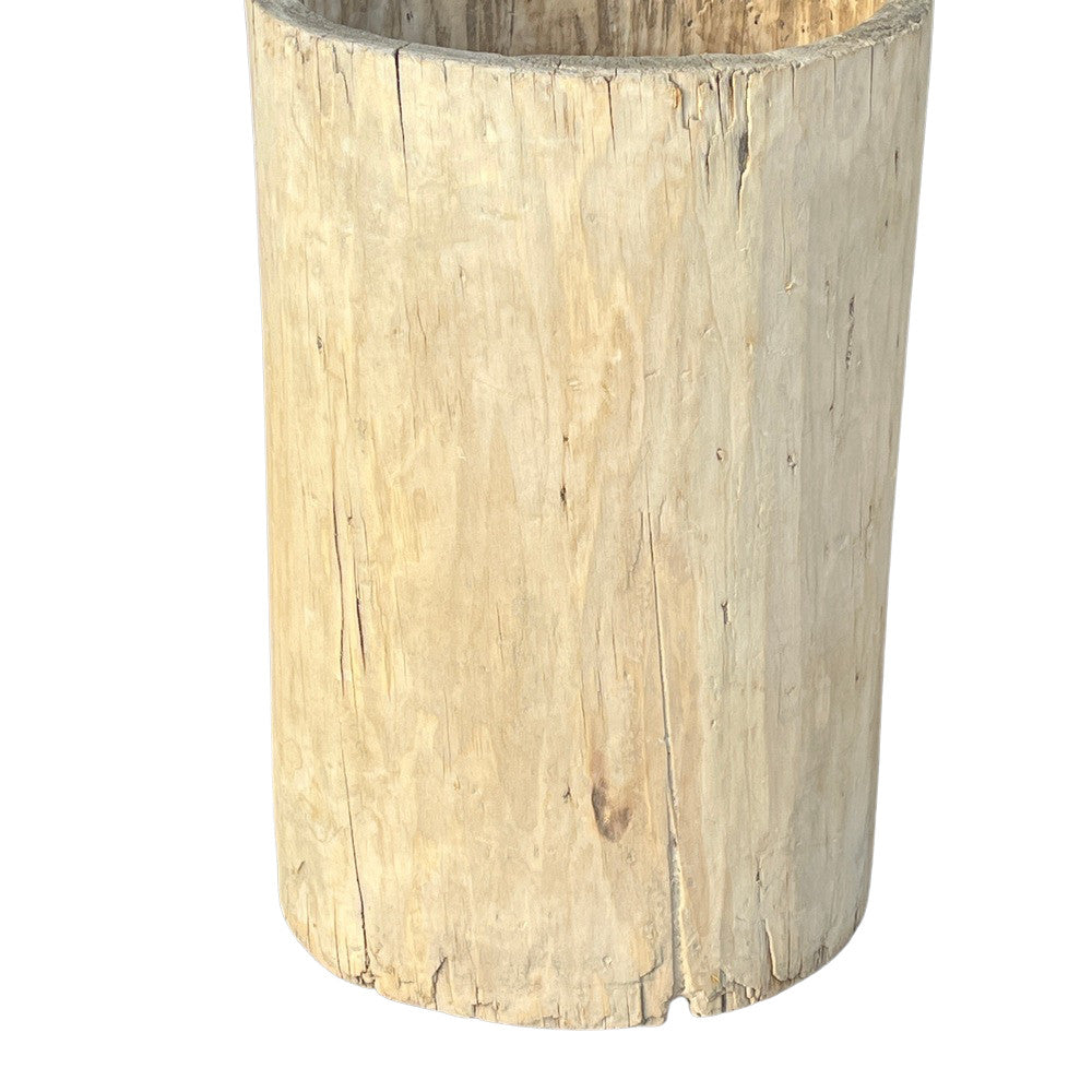 Vintage Wooden Bucket - Berbere Imports