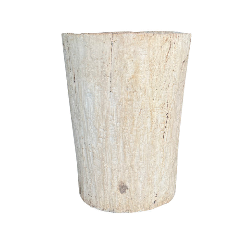 Vintage Wooden Bucket - Berbere Imports