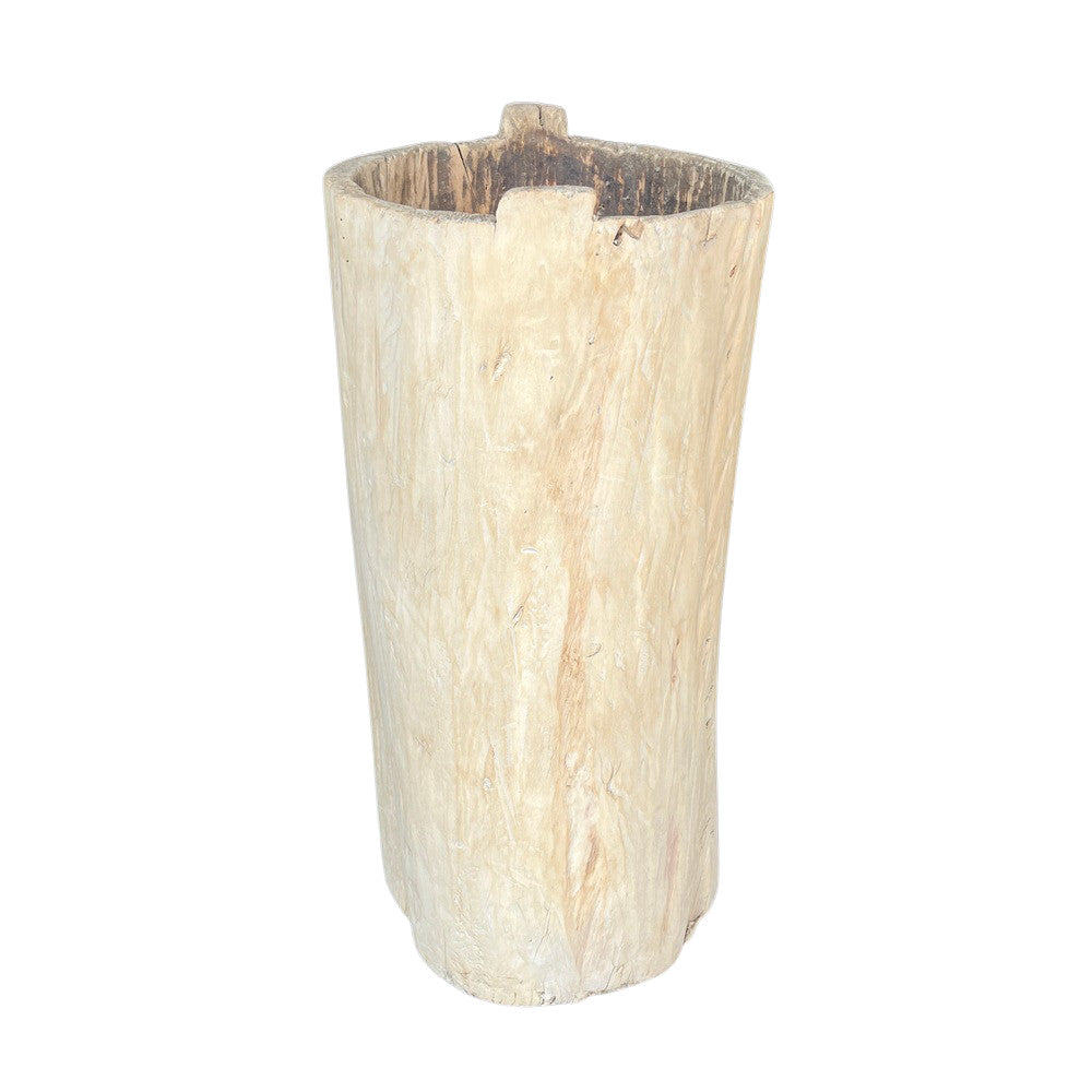 Vintage Wooden Bucket - Berbere Imports