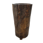 Antique Nagaland Wooden Planter - Berbere Imports