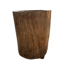 Antique Nagaland Wood Planter - Large - Berbere Imports