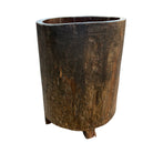 Antique Nagaland Wood Planter - Large - Berbere Imports