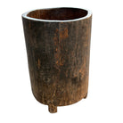 Antique Nagaland Wood Planter - Large - Berbere Imports