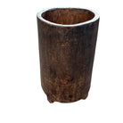 Antique Nagaland Wood Planter - Medium - Berbere Imports