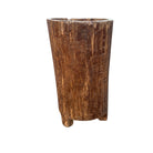 Antique Nagaland Wood Planter - Medium - Berbere Imports