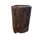 Antique Nagaland Wood Planter - Small - Berbere Imports