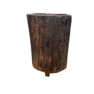 Antique Nagaland Wood Planter - Small - Berbere Imports