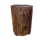 Antique Nagaland Wood Planter - Small - Berbere Imports