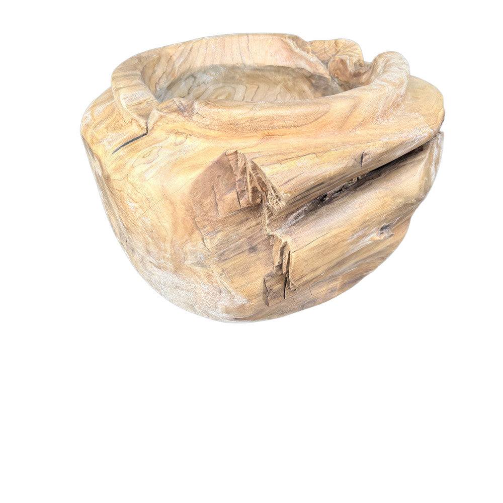 Indonesian Teal Root Planter - Berbere Imports